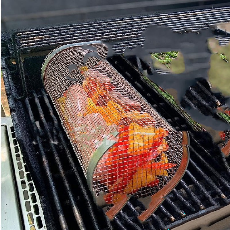 Rolling Grilling Basket