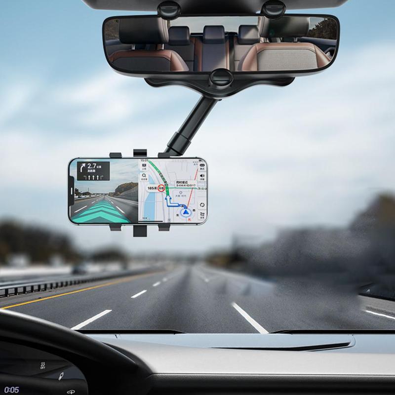 Rearview Mirror Phone Holder 360 Rotation