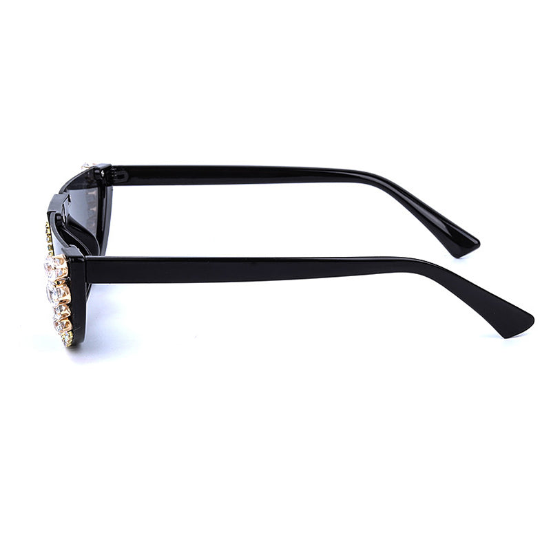 Fashion Studded Cat Eye Sunglasses