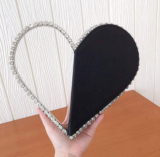 Cute Mini Heart Shape Clutch