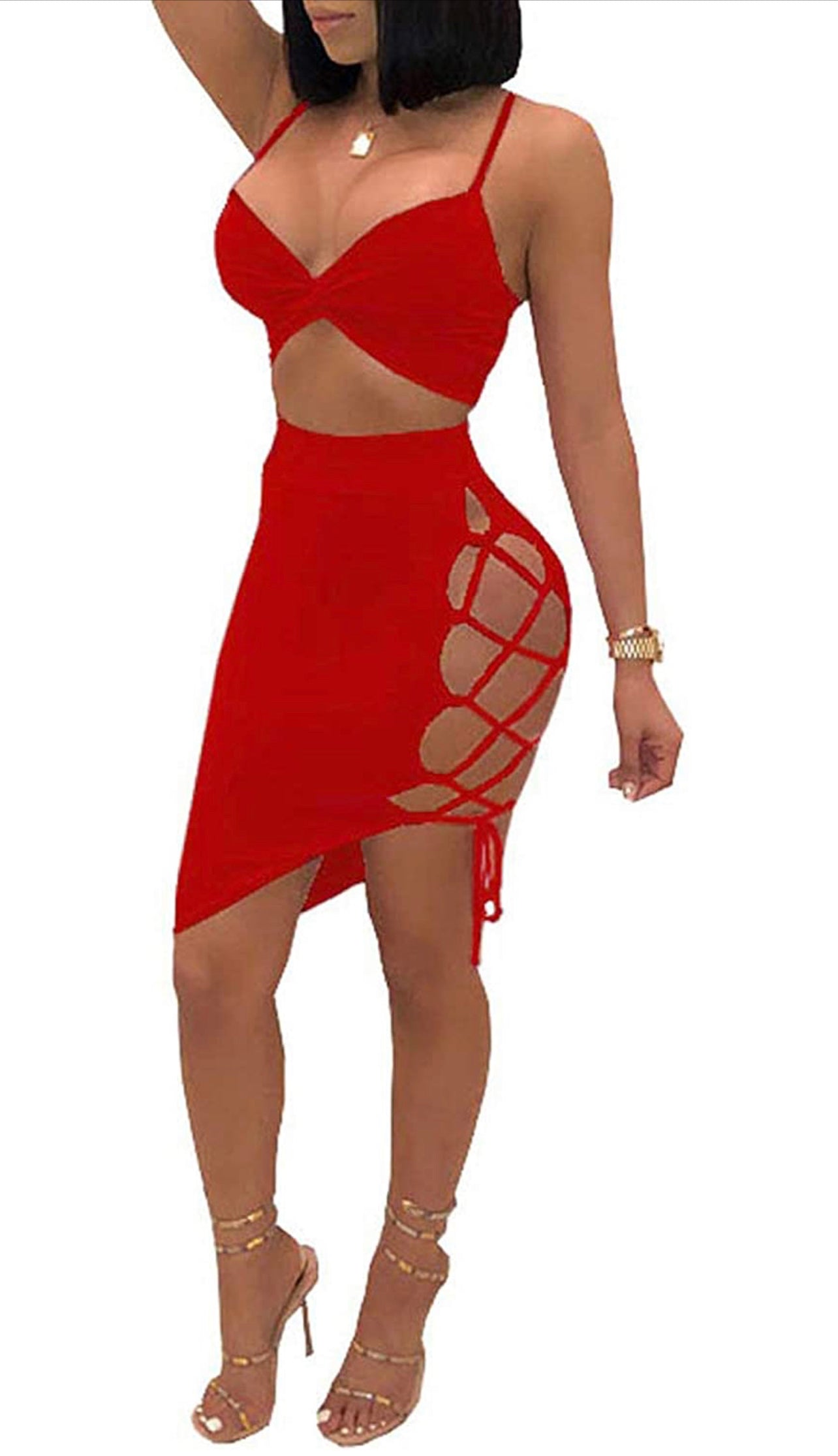 Bandage Two Piece Clubwear