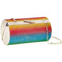 Rainbow Rhinestones Evening Handbag