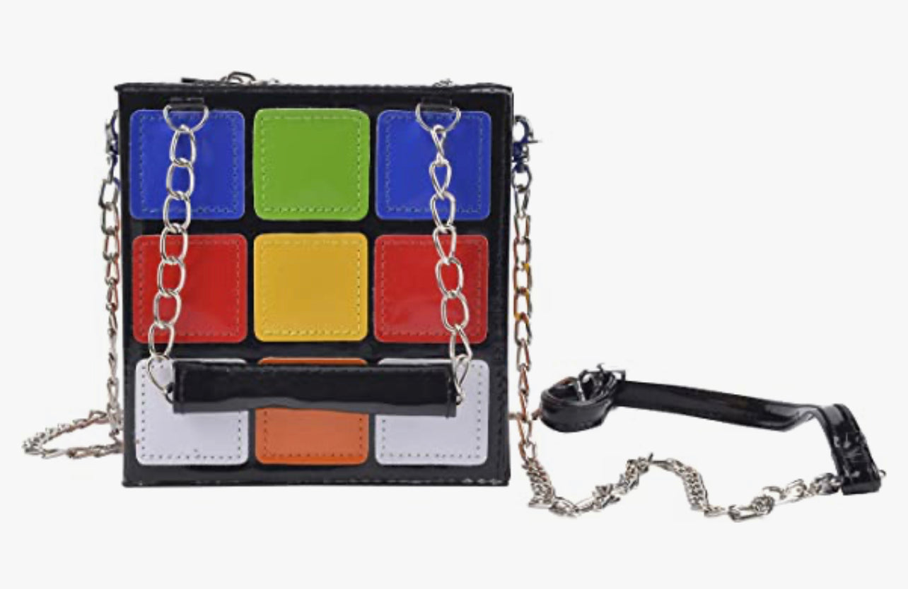 Cube Shape Handbag