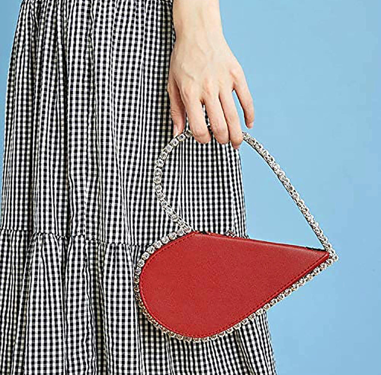 Cute Mini Heart Shape Clutch